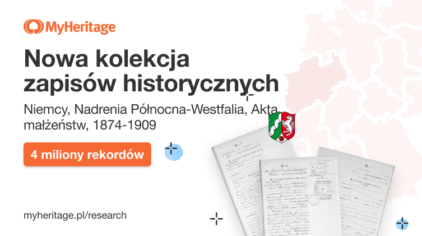 MyHeritage dodaje miliony ekskluzywnych aktów małżeństw z Nadrenii Północnej-Westfalii w Niemczech