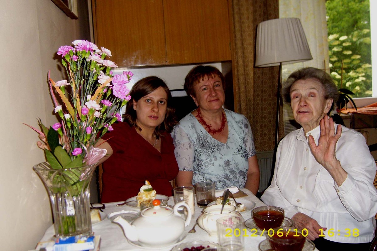 Alicja Łukaszewicz z córką Teresą i wnuczką Beatą