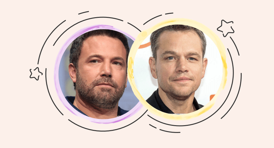 Pokrewieństwo gwiazd: Ben Affleck i Matt Damon są spokrewnieni