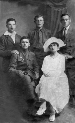 Felicja i Feliks Wacławscy ślub 1920 rok