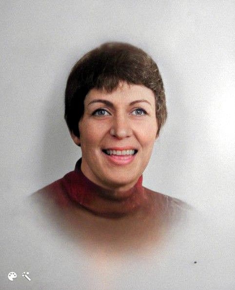 Biologiczna matka Carlo, Filomena. Zdjęcie pokolorowane i ulepszone na MyHeritage