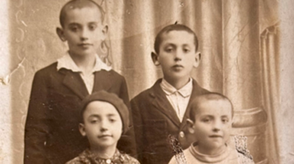 Odnalazłem jedyną istniejącą fotografię z dzieciństwa mojego Taty i jego rodzeństwa, które stracił w Holokauście