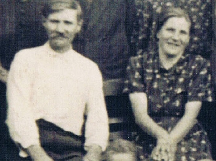 Mój dziadek Władysław Zaręba oraz moja babcia Cecylia Zaręba z domu Najs