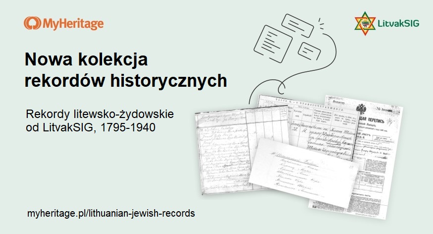 Rekordy historyczne: MyHeritage dodaje znaczącą kolekcję litewsko-żydowskich dokumentów historycznych