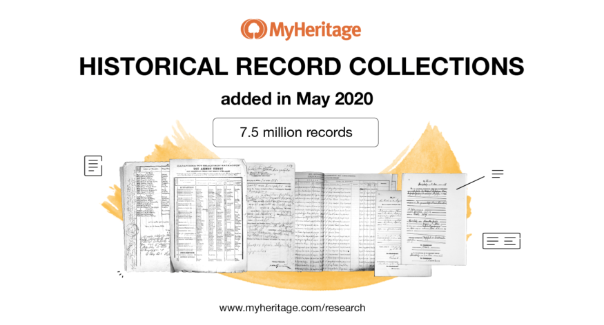 Rekordy historyczne dodane w Maju 2020