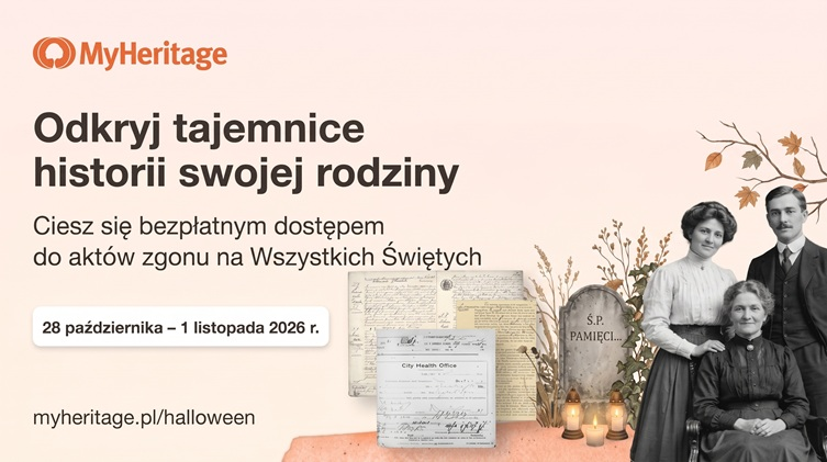 Odkryj historię swojej rodziny dzięki bezpłatnemu dostępowi do aktów zgonów na Wszystkich Świętych