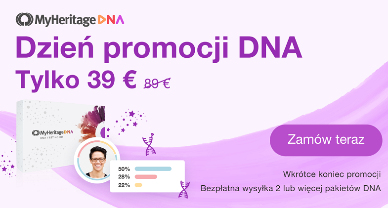 Promocja na Dzień DNA: Wielka zniżka na zestawy DNA MyHeritage