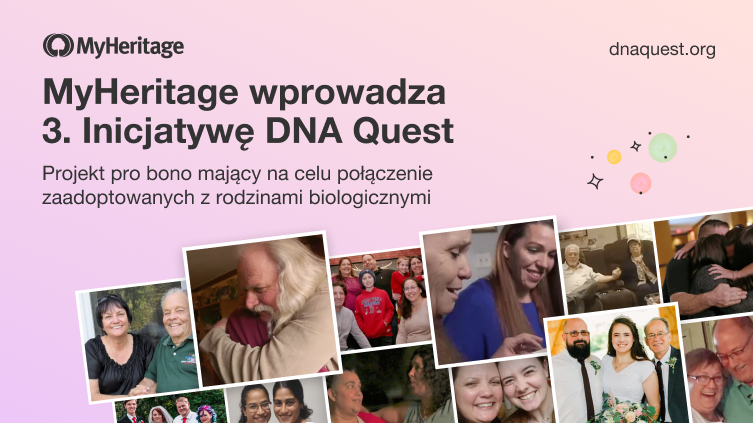 MyHeritage ogłasza trzecią transzę inicjatywy Quest DNA