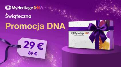 Świąteczna promocja testów DNA MyHeritage