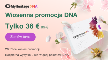 Wiosenna Promocja DNA: Odkrywaj swoje korzenie rodzinne w najniższej cenie!