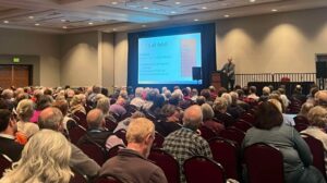 Założyciel i CEO MyHeritage Gilad Japhet podczas konferencji RootsTech 2025