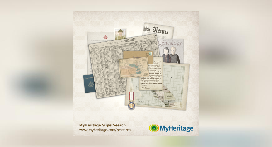 Miliony rekordów historycznych dodane do MyHeritage!