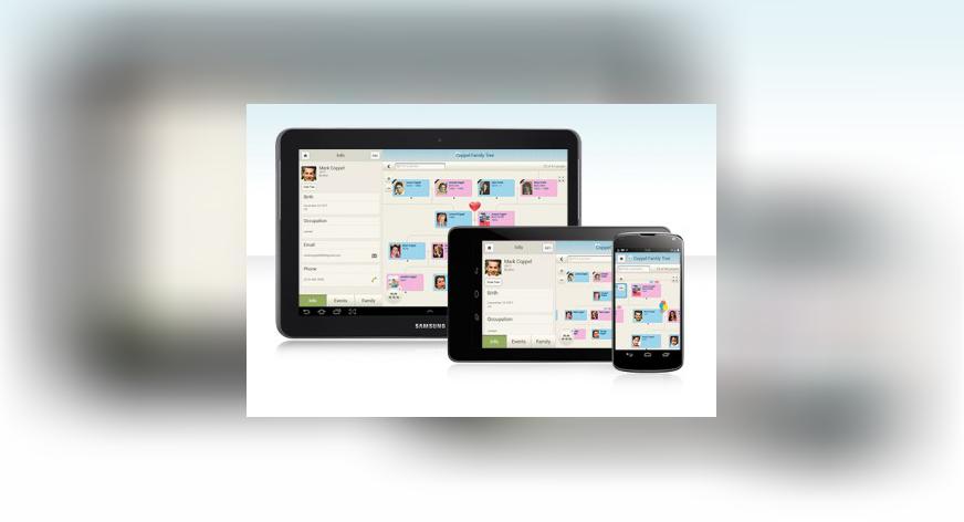 Aplikacja Mobilna MyHeritage: Aktualizacja na tablety z Androidem