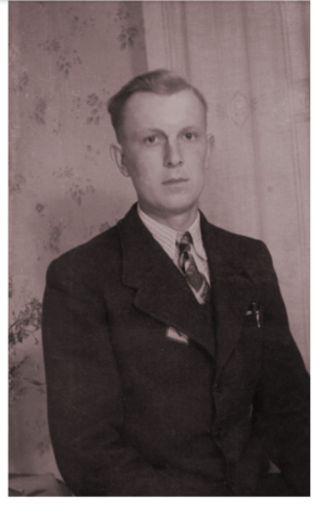 Zdjęcie dziadka w czasie pobytu w Niemczech