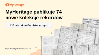 MyHeritage przyspiesza publikację treści, dodając 74 kolekcje z 130 milionami rekordów historycznych