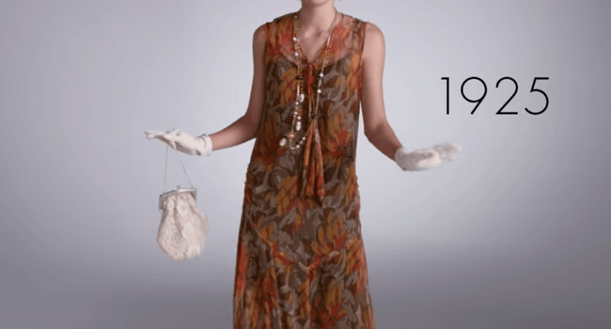 Style mody: 100 lat w dwie minuty