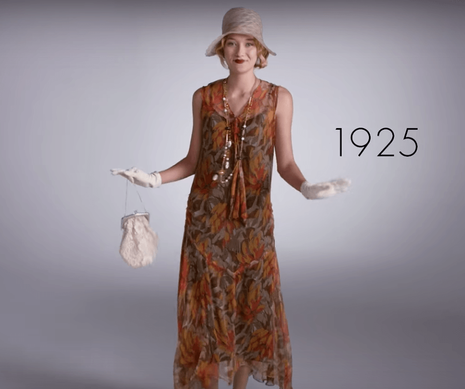 Style mody: 100 lat w dwie minuty