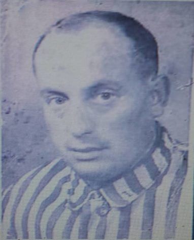 Abraham Ehrenberg, brat Gedalya, 1945, obóz koncentracyjny w Dachau